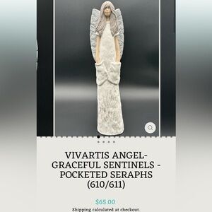 Vivartis Angel Figurine - Gorgeous and Tall